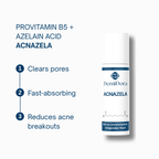 DemiDora_Acneazela_Info_Card Provitamin B5+ Azelain Acid Acneazela, Clears pores, Fast-absorbing, Reduces acne breakouts