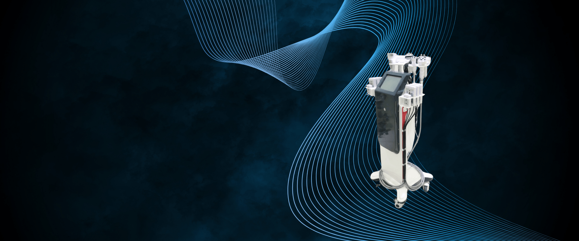 DemiDora AuraSculpt X10 Hero-Banner – professionelles System zur ästhetischen Körpermodellierung und Hautstraffung für moderne Institute