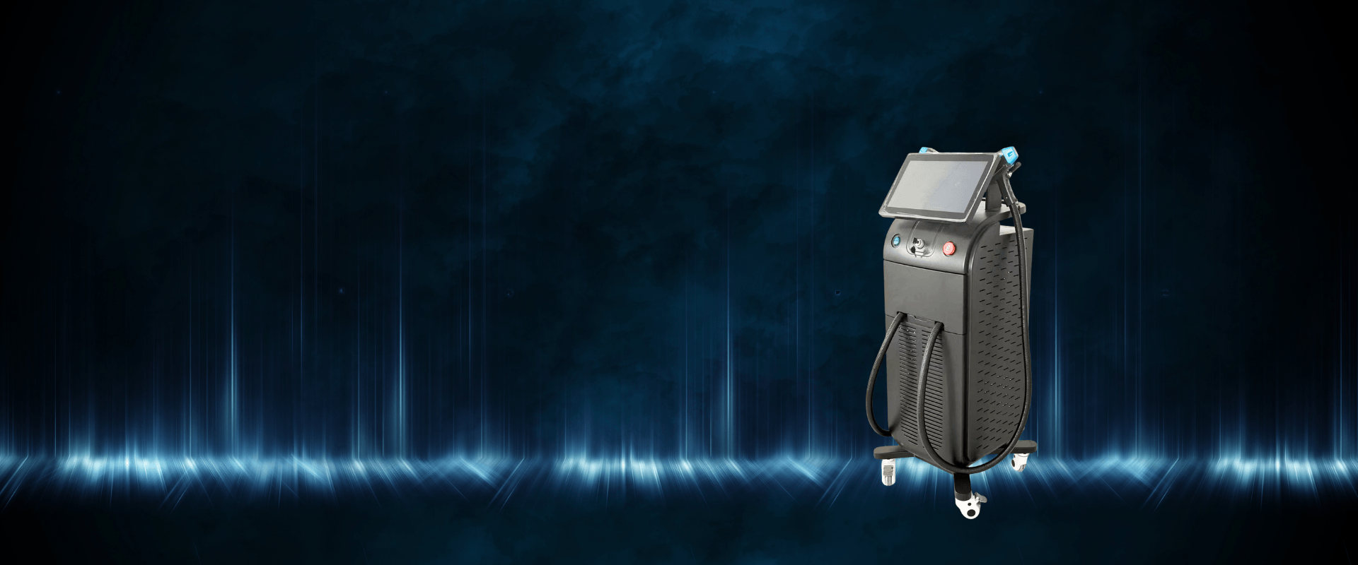 DemiDora Soprano Diodenlaser Hero-Banner – professionelles System für dauerhafte Haarentfernung und präzise ästhetische Behandlungen